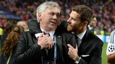 Diaz Ancelotti et Xavi Alosno