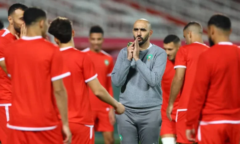 walid regragui liste Equipe nationale